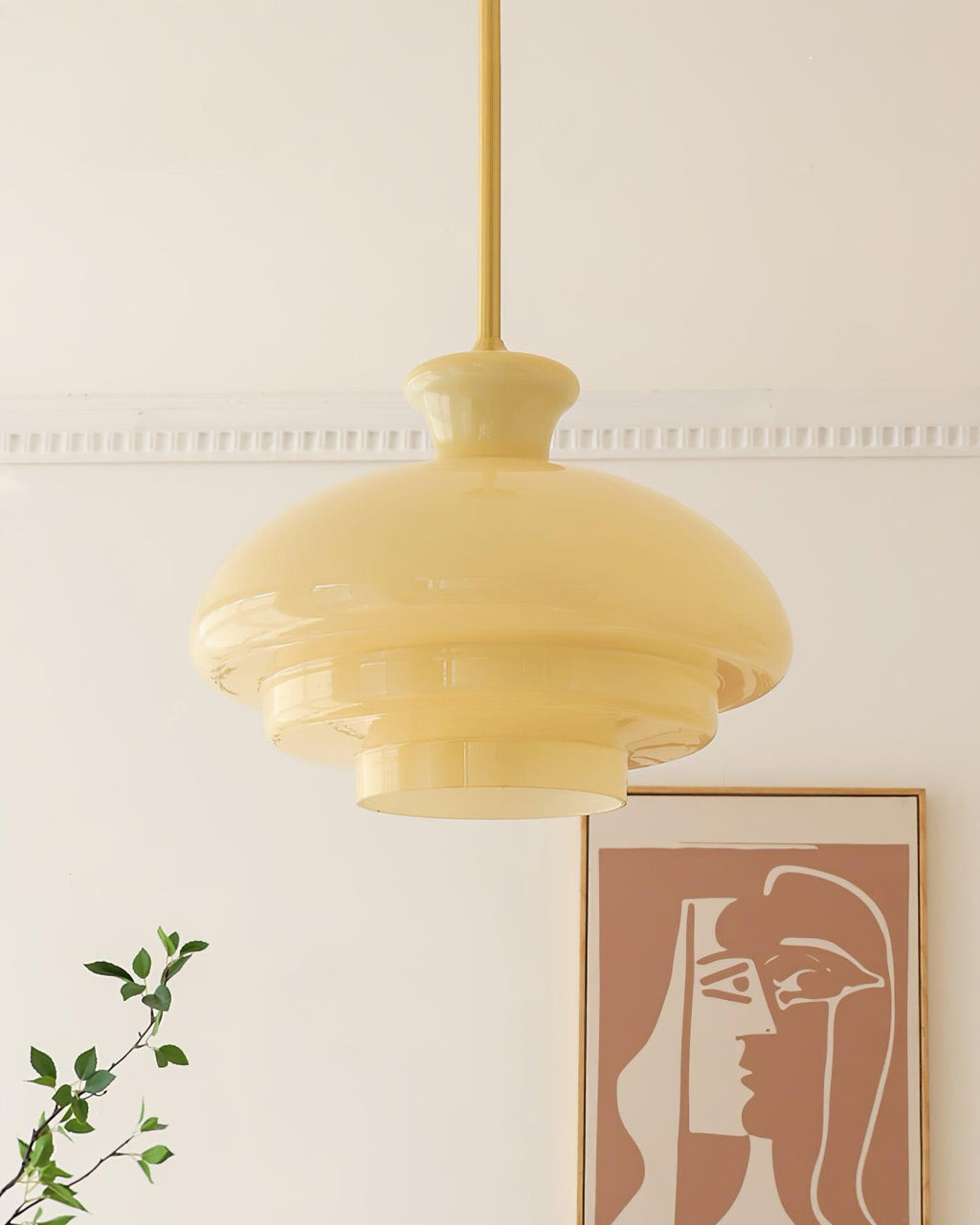 Islenfern Glass Pendant Light-Moonnatur