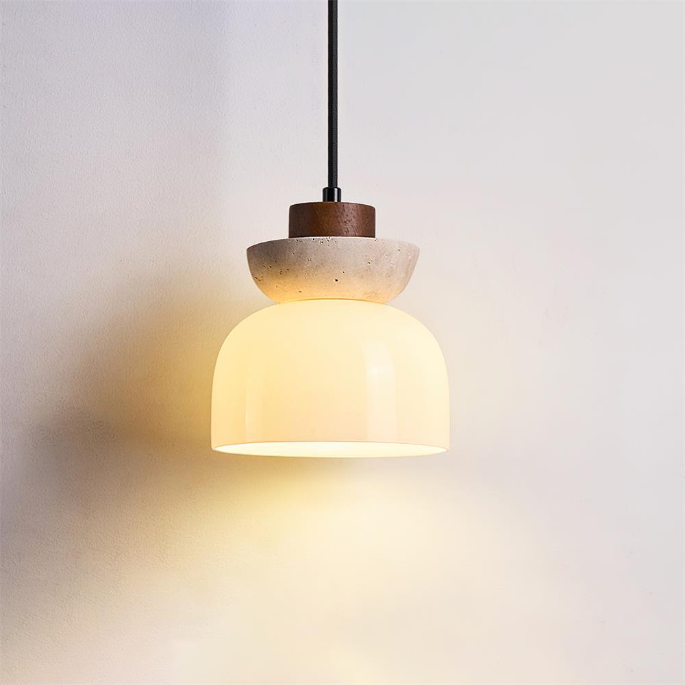 Marvenelle Glass Pendant Light-Moonnatur
