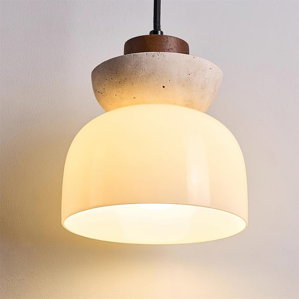 Marvenelle Glass Pendant Light-Moonnatur