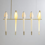 Pirenna Acrylic Chandelier-Moonnatur