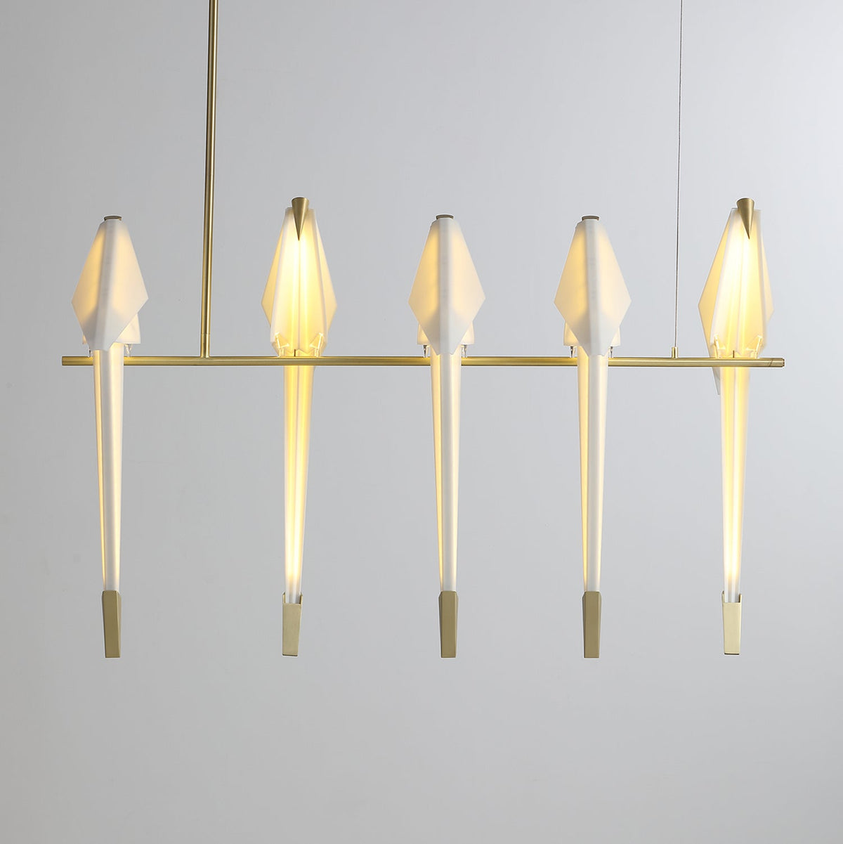 Pirenna Acrylic Chandelier-Moonnatur
