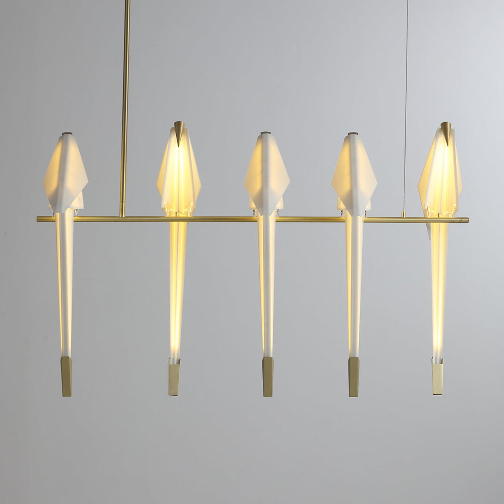 Pirenna Acrylic Chandelier-Moonnatur