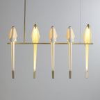 Pirenna Acrylic Chandelier-Moonnatur