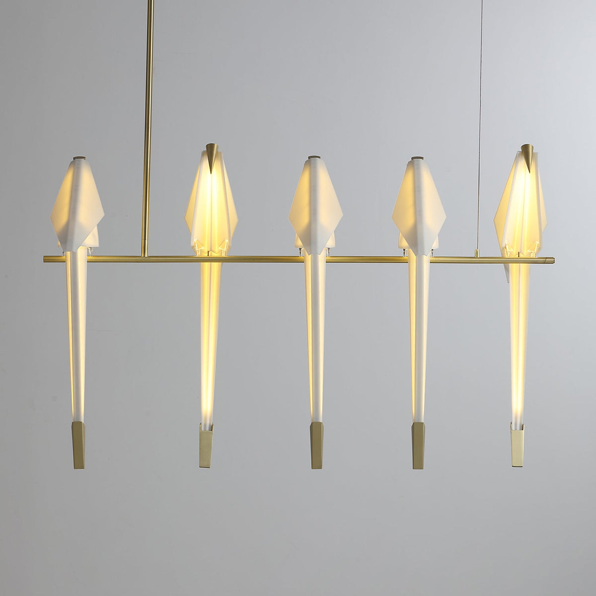 Pirenna Acrylic Chandelier-Moonnatur
