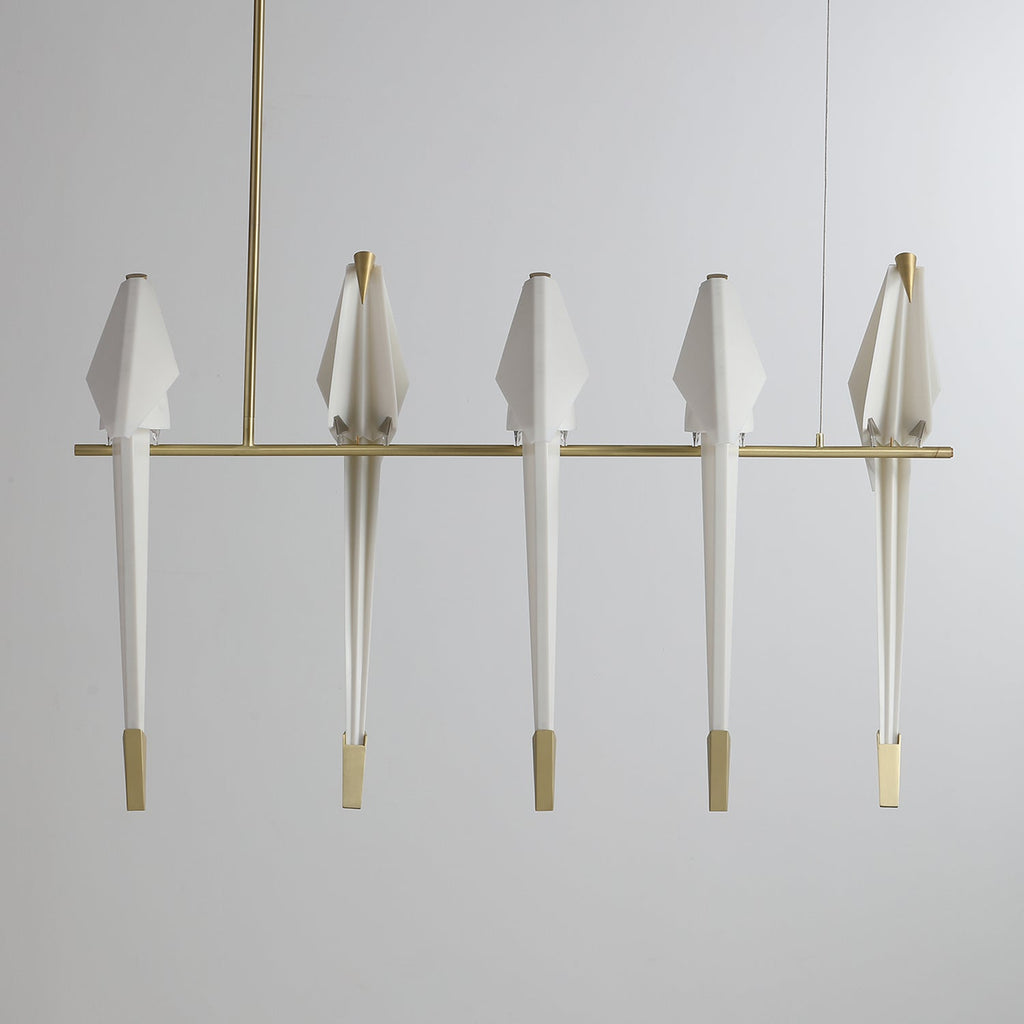 Pirenna Acrylic Chandelier-Moonnatur