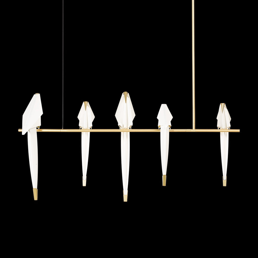Pirenna Acrylic Chandelier-Moonnatur