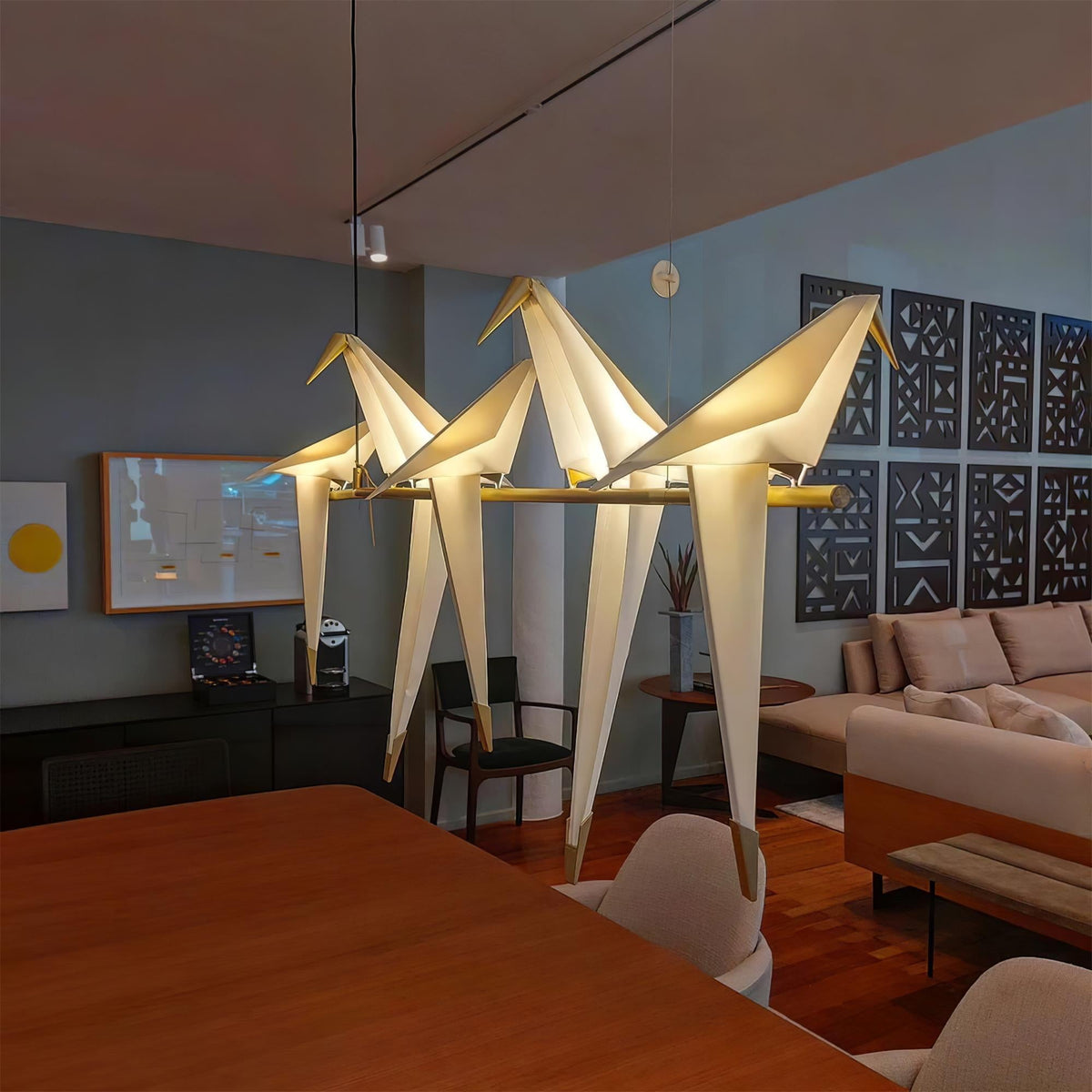 Pirenna Acrylic Chandelier-Moonnatur