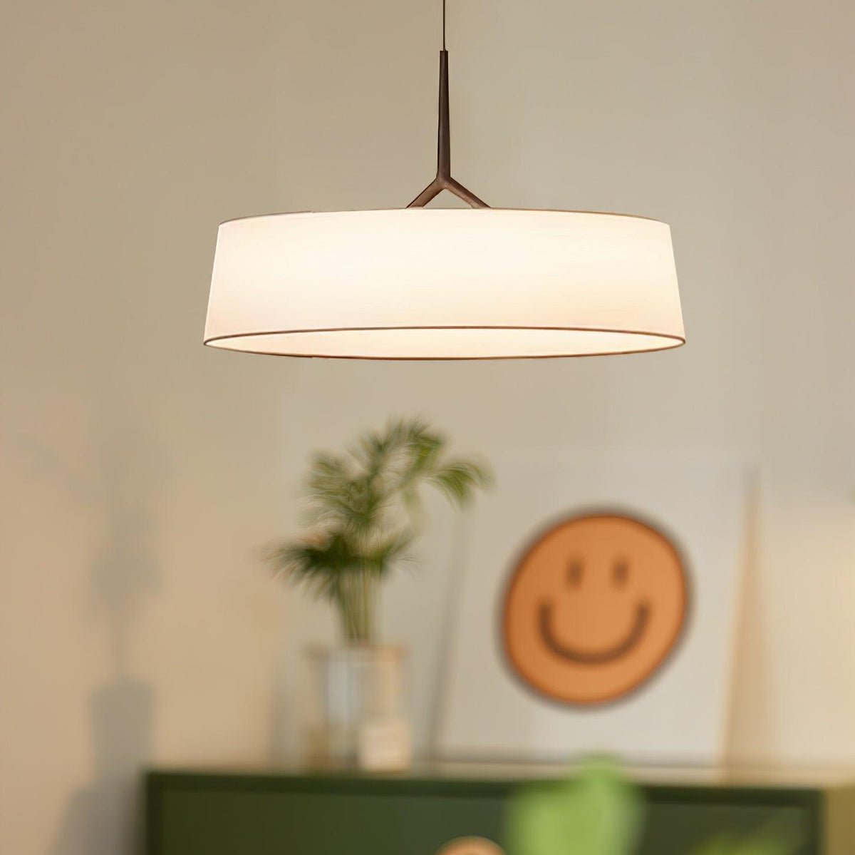Ordelelle Fabric Pendant Light-Moonnatur
