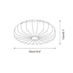 Penrelora Fabric Ceiling Light-Moonnatur