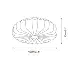 Penrelora Fabric Ceiling Light-Moonnatur