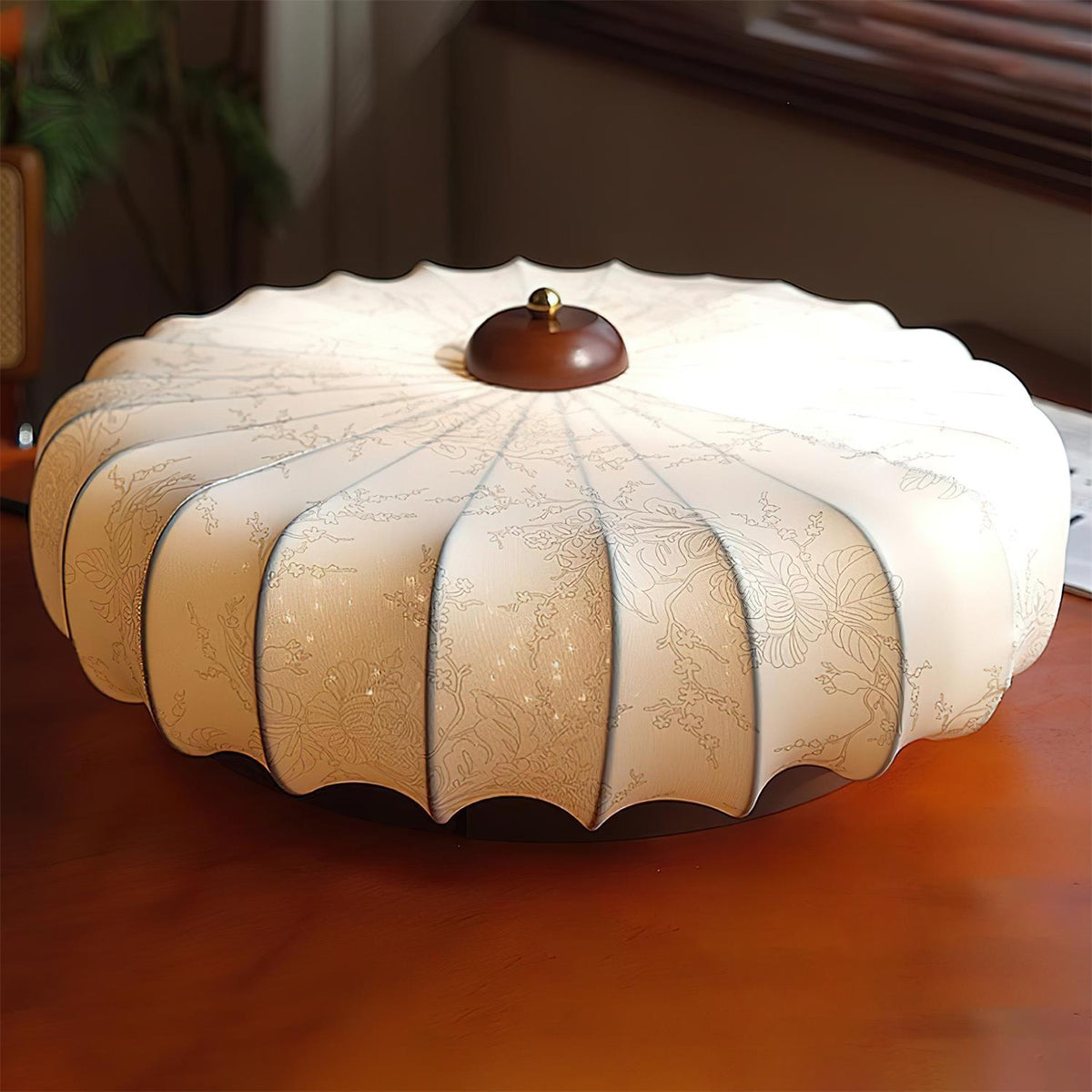 Penrelora Fabric Ceiling Light-Moonnatur