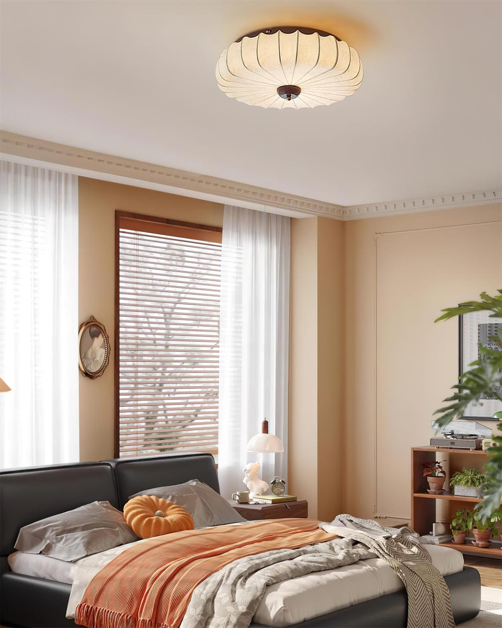 Penrelora Fabric Ceiling Light-Moonnatur