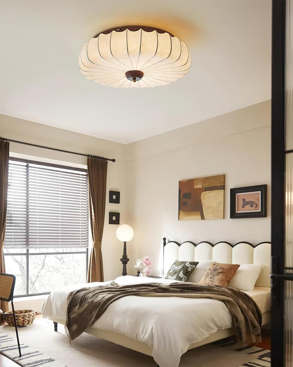 Penrelora Fabric Ceiling Light-Moonnatur