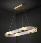 Udrina Aluminium Chandelier-Moonnatur