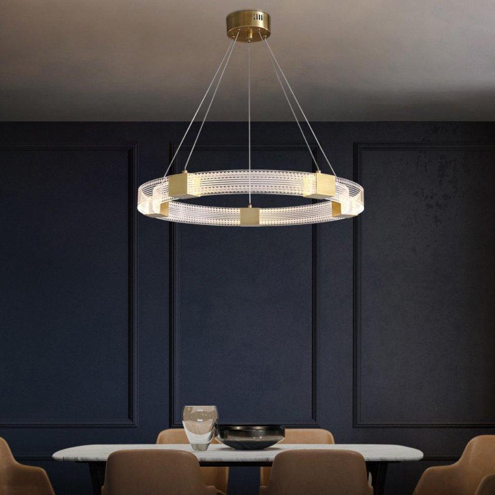 Udrina Aluminium Chandelier-Moonnatur