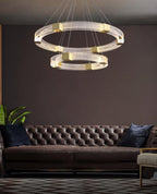 Udrina Aluminium Chandelier-Moonnatur