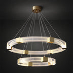 Udrina Aluminium Chandelier-Moonnatur