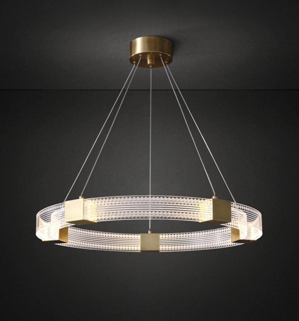 Udrina Aluminium Chandelier-Moonnatur