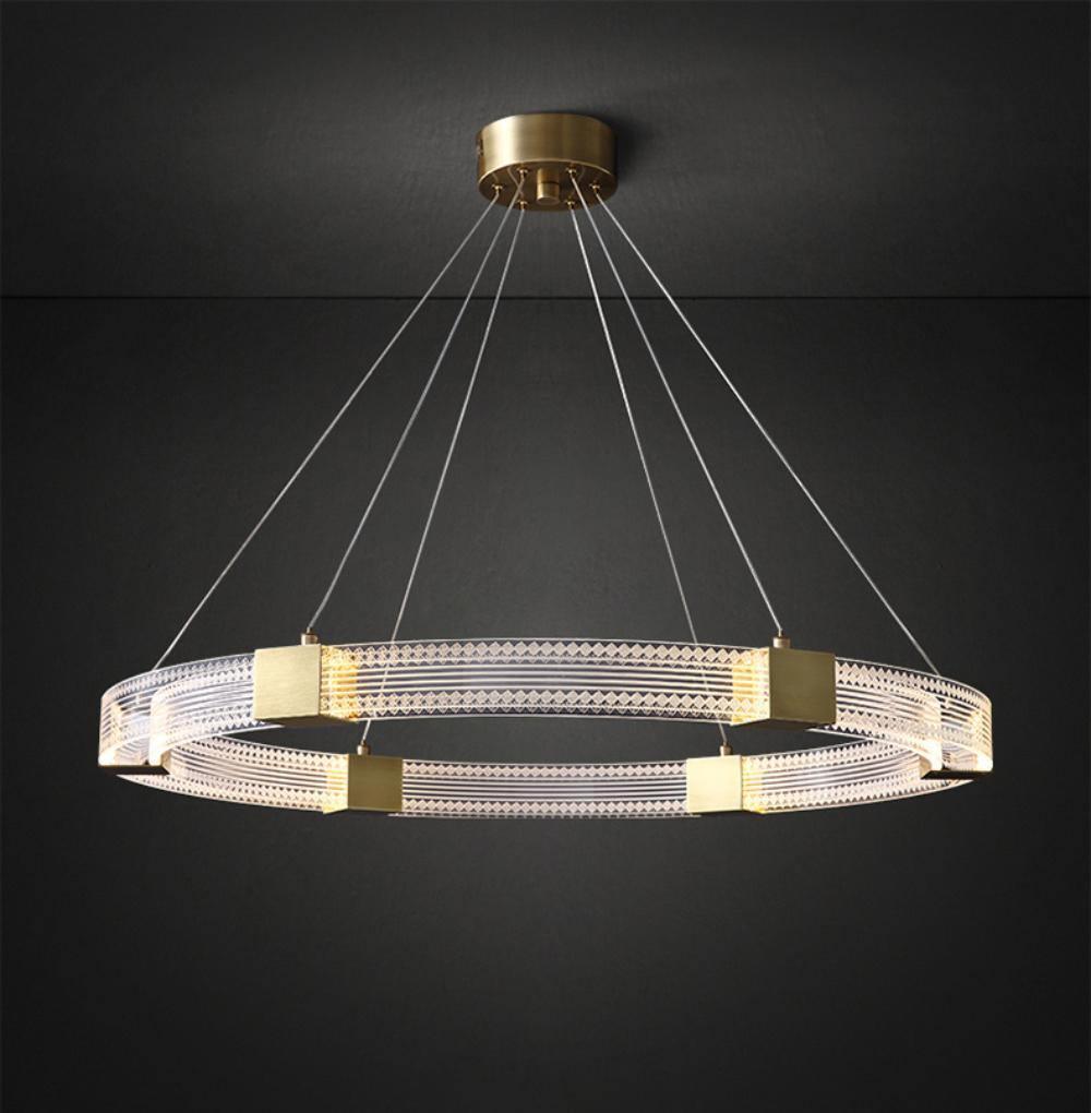Udrina Aluminium Chandelier-Moonnatur