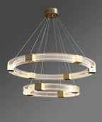 Udrina Aluminium Chandelier-Moonnatur