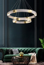 Udrina Aluminium Chandelier-Moonnatur