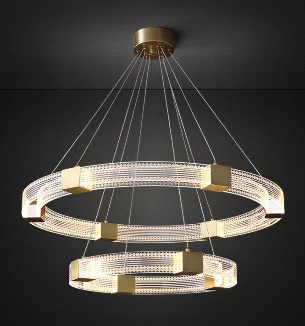 Udrina Aluminium Chandelier-Moonnatur
