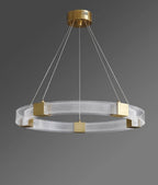 Udrina Aluminium Chandelier-Moonnatur