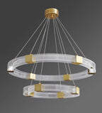 Udrina Aluminium Chandelier-Moonnatur