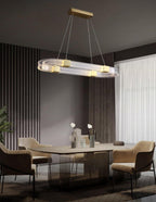 Udrina Aluminium Chandelier-Moonnatur