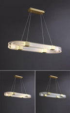 Udrina Aluminium Chandelier-Moonnatur