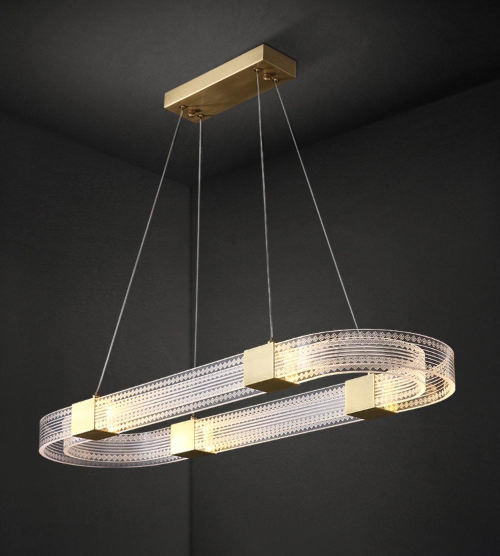 Udrina Aluminium Chandelier-Moonnatur