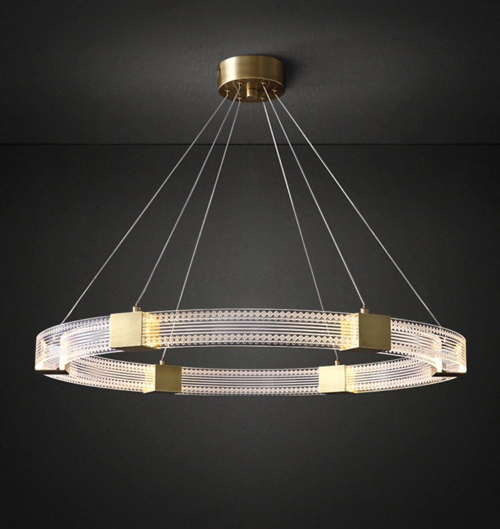 Udrina Aluminium Chandelier-Moonnatur