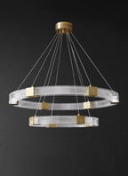 Udrina Aluminium Chandelier-Moonnatur