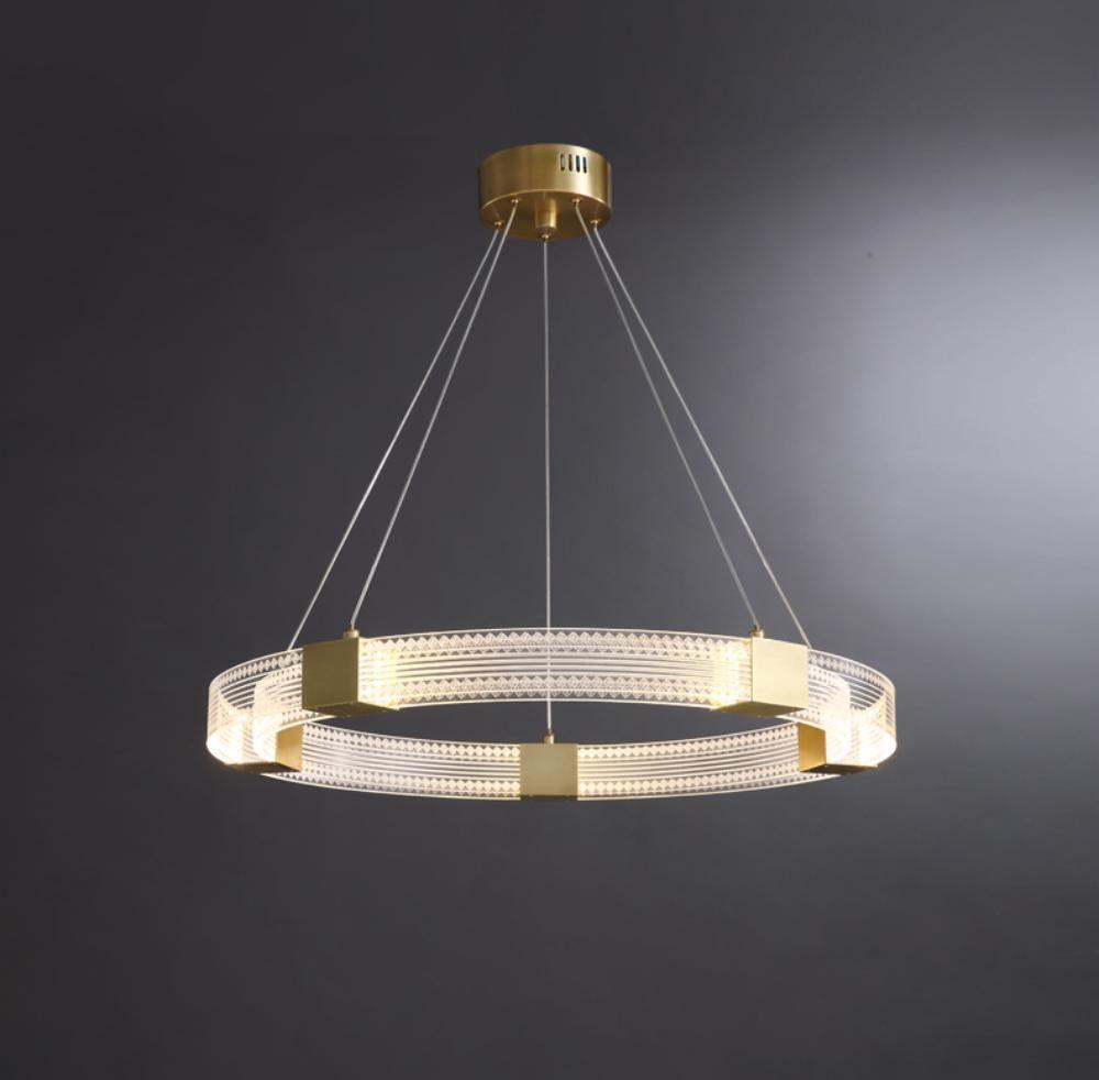 Udrina Aluminium Chandelier-Moonnatur