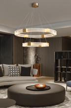 Udrina Aluminium Chandelier-Moonnatur