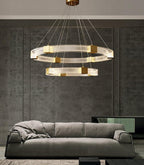 Udrina Aluminium Chandelier-Moonnatur