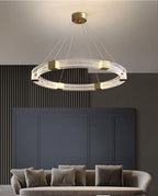 Udrina Aluminium Chandelier-Moonnatur