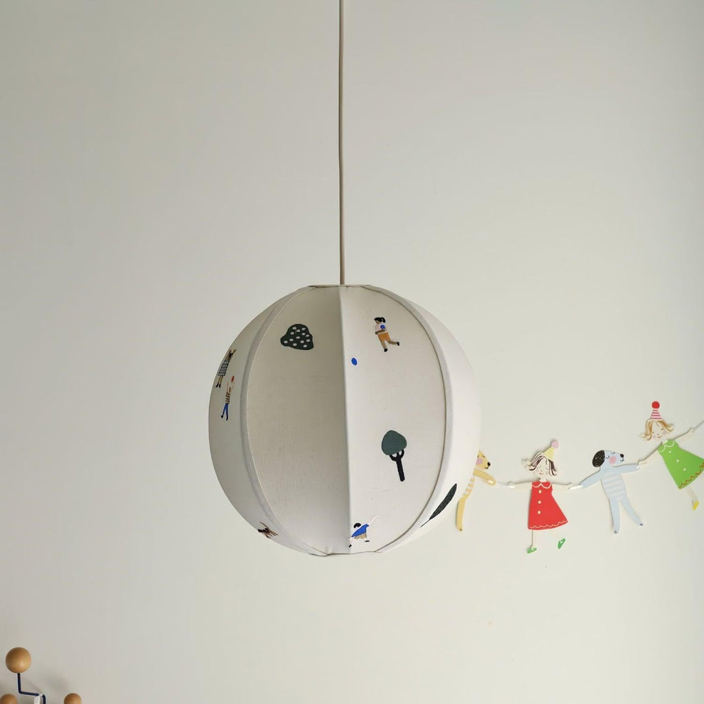 Cumberwick Fabric Pendant Light-Moonnatur