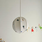 Cumberwick Fabric Pendant Light-Moonnatur