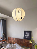 Narenia Fabric Pendant Light-Moonnatur