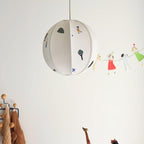 Cumberwick Fabric Pendant Light-Moonnatur