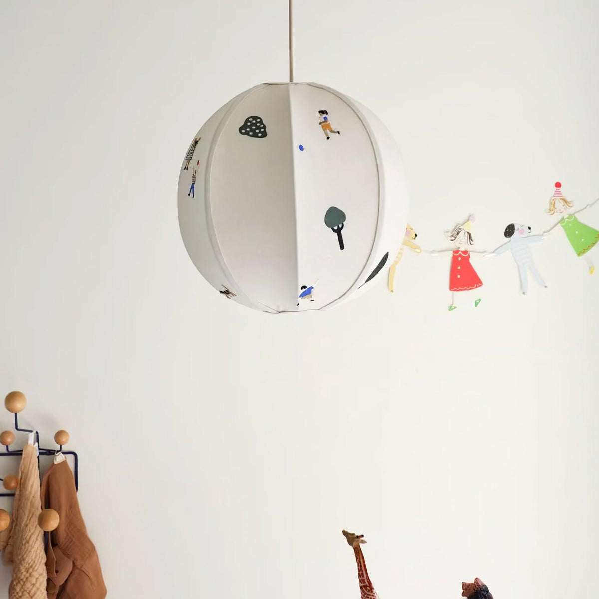 Cumberwick Fabric Pendant Light-Moonnatur