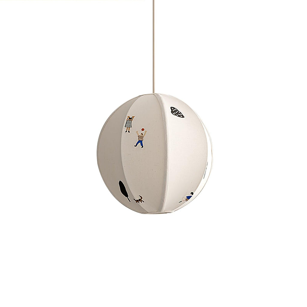 Cumberwick Fabric Pendant Light-Moonnatur