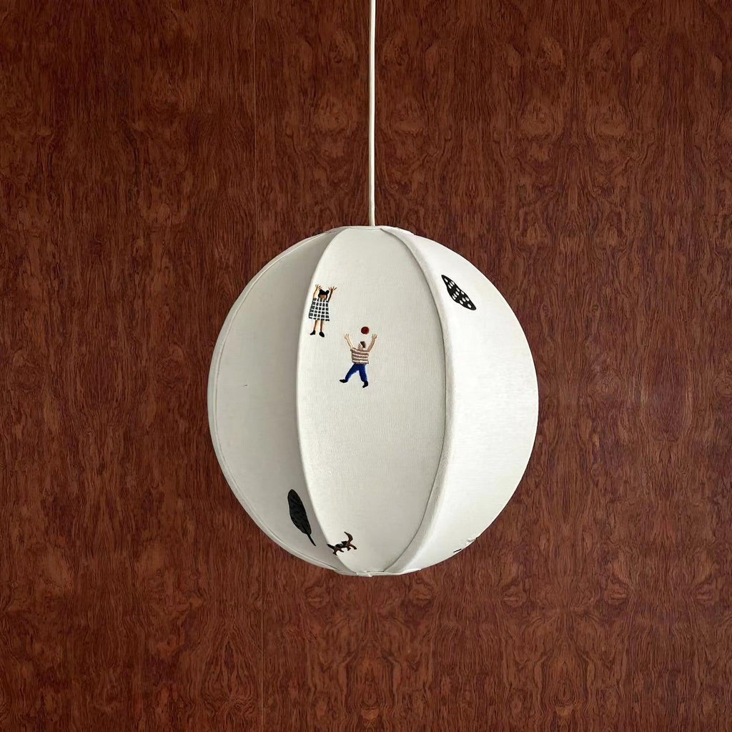 Cumberwick Fabric Pendant Light-Moonnatur