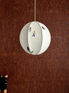 Narenia Fabric Pendant Light-Moonnatur