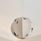 Cumberwick Fabric Pendant Light-Moonnatur