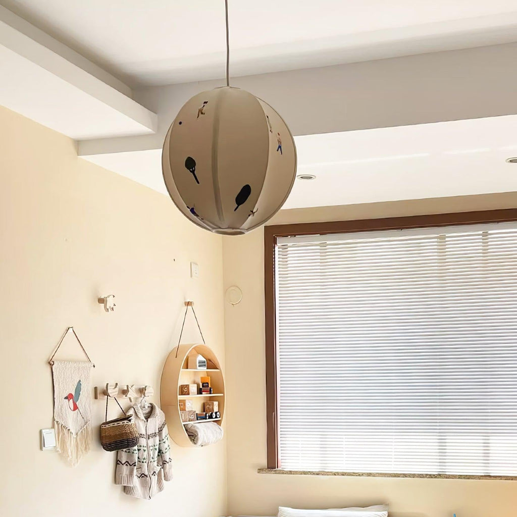 Cumberwick Fabric Pendant Light-Moonnatur