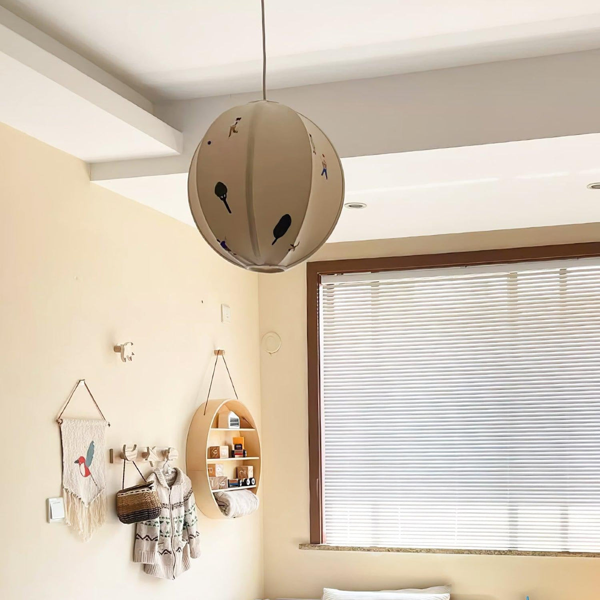 Cumberwick Fabric Pendant Light-Moonnatur
