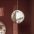 Cumberwick Fabric Pendant Light-Moonnatur