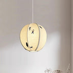 Cumberwick Fabric Pendant Light-Moonnatur